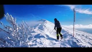 Bieszczady zimą Połonina Caryńska [upl. by Kcirret100]