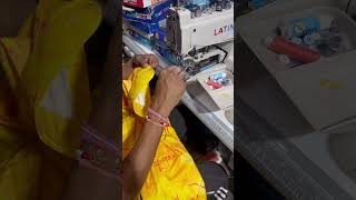 LOCKSTITCH sewing machine viral button button latino sewing machine youtubeshorts [upl. by Maisie]