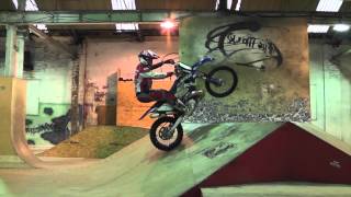 Graham Jarvis training at The Works skate park Leeds [upl. by Naehgem]