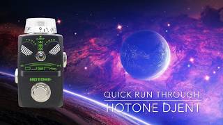 BUT DOES THIS PEDAL DJENT HOTONE DJENT  ultra rapid demo  Filippo Rosati [upl. by Lucic897]