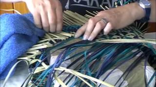 Kete Whakairo NZ Flax  Phormium Tutorial part two [upl. by Ho]