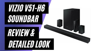 VIZIO VSeries 51 Home Theater Sound Bar V51H6  Review amp Detailed Look [upl. by Gemperle]