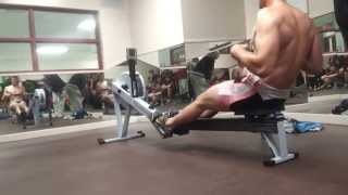 Adam Neill 2Km Erg Test 548 [upl. by Becht]