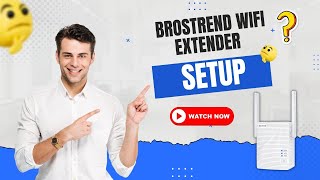 brostrend wifi extender setup [upl. by Gilbert]