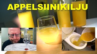 Appelsiinikilju  Kuinka monta kertaa se tehdään [upl. by Atival]