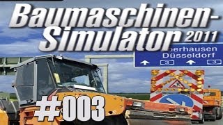 Lets Play BaumaschinenSimulator 2011 HD  003  Asphaltdecke entfernen [upl. by Wilfreda]