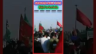 Arbaeen walk 2024  safar E Ishaq imam hussain as 20241446H arbaeen arbaeenwalk arbaeenwalk2024 [upl. by Rossner]