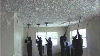 Friable ceiling abatement using FoamShields patented method [upl. by Gerg464]