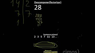 descomponer en factores primos factorizar descomposicion 27 [upl. by Naval]