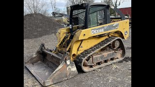 John Deere CT322 Tracked Skid Loader [upl. by Yssep507]