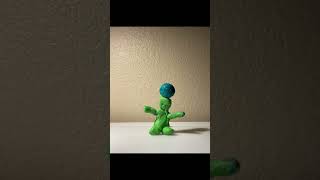 Green Blue and Red clay animationstyle art animationtechnique stopmotion funny [upl. by Luce730]