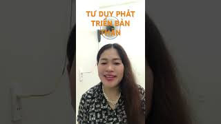 TƯ Duy phát triển thái độ của bản thân [upl. by Llerihs]