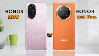 Honor 200 vs Honor X60 pro comparison TechDSri3wh [upl. by Dewees]