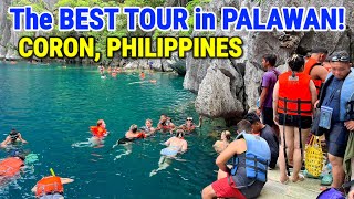 BEST Island Hopping Tour in CORON PALAWAN PHILIPPINES  Super Ultimate Tour  FULL TOUR [upl. by Sergo]