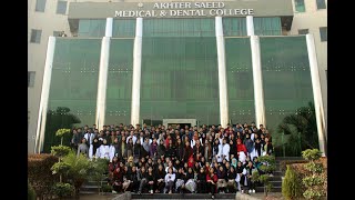 vlog  1Life at AKHTAR SAEED Medical and Dental College [upl. by Limoli]