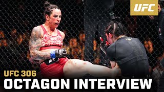 Norma Dumont Octagon Interview  UFC 306 [upl. by Abernon]