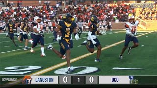 UCO Dominates Langston to Open the 2024 Football Season [upl. by Evannia481]