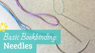 Bookbinding Needles [upl. by Rednael]