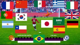 eFootball PES 2021  All Commentators  Penalty Shootout  All Commentary Languages Overview [upl. by Aitnwahs]