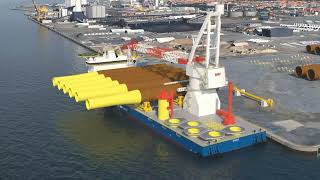 ENSIS nextgeneration heavy lift crane vessel [upl. by Ntisuj607]