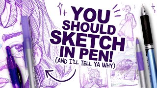 Benefits of SketchingDrawing with Pen 2021 [upl. by Auqenes]