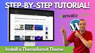 How To Install A Themeforest Theme on WordPress 2024  StepByStep Guide [upl. by Arocet348]