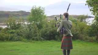 Dunollie Castle  A Pipers Blog [upl. by Aneehsram266]