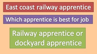 RRC east coast railway apprentice 2024 naval dockyard visakhapatnam apprentice 2024 apprentice [upl. by Roselia129]