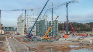 Power Plant Construction TimeLapse CCGT Grudziądz 2023 [upl. by Assila879]