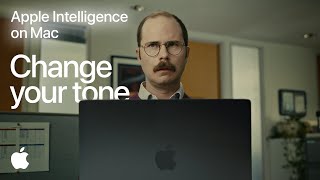 Apple Intelligence  Change your tone  MacBook Pro [upl. by Yacano]