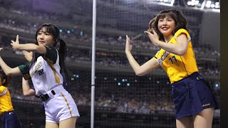 峮峮學姊向一粒請教王柏融應援曲 一粒好緊張 中職明星賽 CPBL AllStar Game cheerleaders fancam [upl. by Giza]