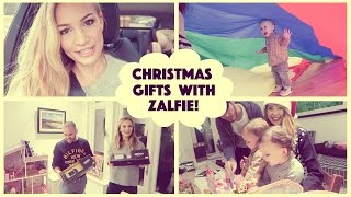 Christmas Gifts with Zalfie  VLOGMAS DAY 24 [upl. by Masterson]