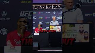 🥶 LEON EDWARDS WARNS BELAL MUHAMMAD “YOU’RE GETTING KNOCKED THE FK OUT” UFC 304 [upl. by Ahsyekal639]