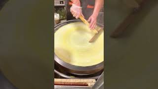 Shandong style Crepe china food streetfood [upl. by Ahsenek]