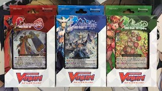 Opening My Cardfight Vanguard Trial Decks Chronojet Altmile amp Ahsha [upl. by Gefell]