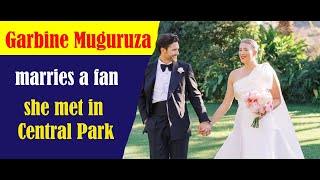 Garbine Muguruza marries a fan she met in Central Park [upl. by Luelle]