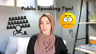 How I beat SERIOUS anxiety when speaking on stage  PUBLIC SPEAKING TIPS [upl. by Latham]