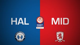 FC Halifax Town 14 Middlesbrough PL2  National League Cup highlights  12 November 2024 [upl. by Niu]