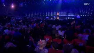 ESC ATLE ANTONSEN CRASHES EUROVISION [upl. by Oxford383]