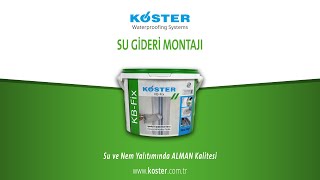 Su Gideri Montajı  KÖSTER KBFix [upl. by Battat]