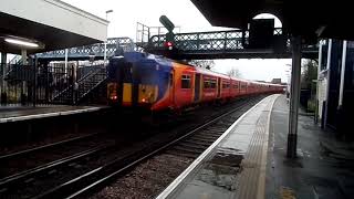 Trains at Staines 10218 [upl. by Onil963]