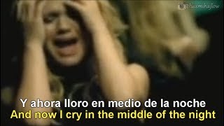 Kelly Clarkson  Because of You Lyrics English  Español Subtitulado [upl. by Beth]