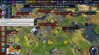 Civilization VI On SwitchMan  We Need A Lot Of Tourists In Few Turns [upl. by Hessney]