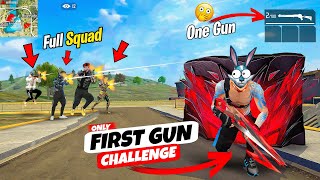 Only 1st Gun Challenge in Solo Vs Squad 👑 Tonde Gamer [upl. by Itsrejk]