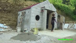 Full Video 365 Days Building Farm Off Grid  Build Water Tanks Bathrooms and Stairs [upl. by Arramat]