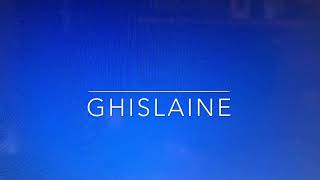 How to pronounce the French name Ghislaine [upl. by Britni]