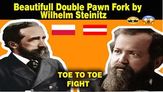 Zukertort vs Steinitz  World Championship Match 1886 game 19 [upl. by Dlabihcra]