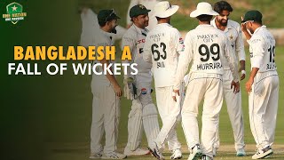 All 1️⃣0️⃣ Bangladesh A Wickets to Fall on Day One  1st FourDay vs Pakistan Shaheens  Islamabad [upl. by Ogir]