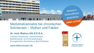 Livestream Speyerer Gesundheitsgespräche Medizinalcannabis bei chronischen Schmerzen –MythenFakten [upl. by Sheffie340]