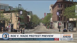 Businesses police gear up for downtown crowds with expected protest UWMadison graduation [upl. by Worthington]